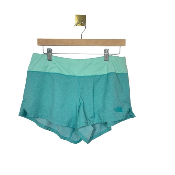 The North Face Women’s Running Shorts in Blue/Mint Size L - Picture 1 of 10